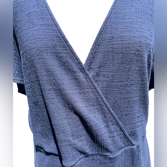 Madewell Cross Front Flutter Sleeve Mini Dress - size XL - Picture 4 of 5